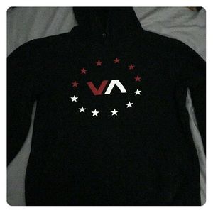 Black RVCA Hoodie